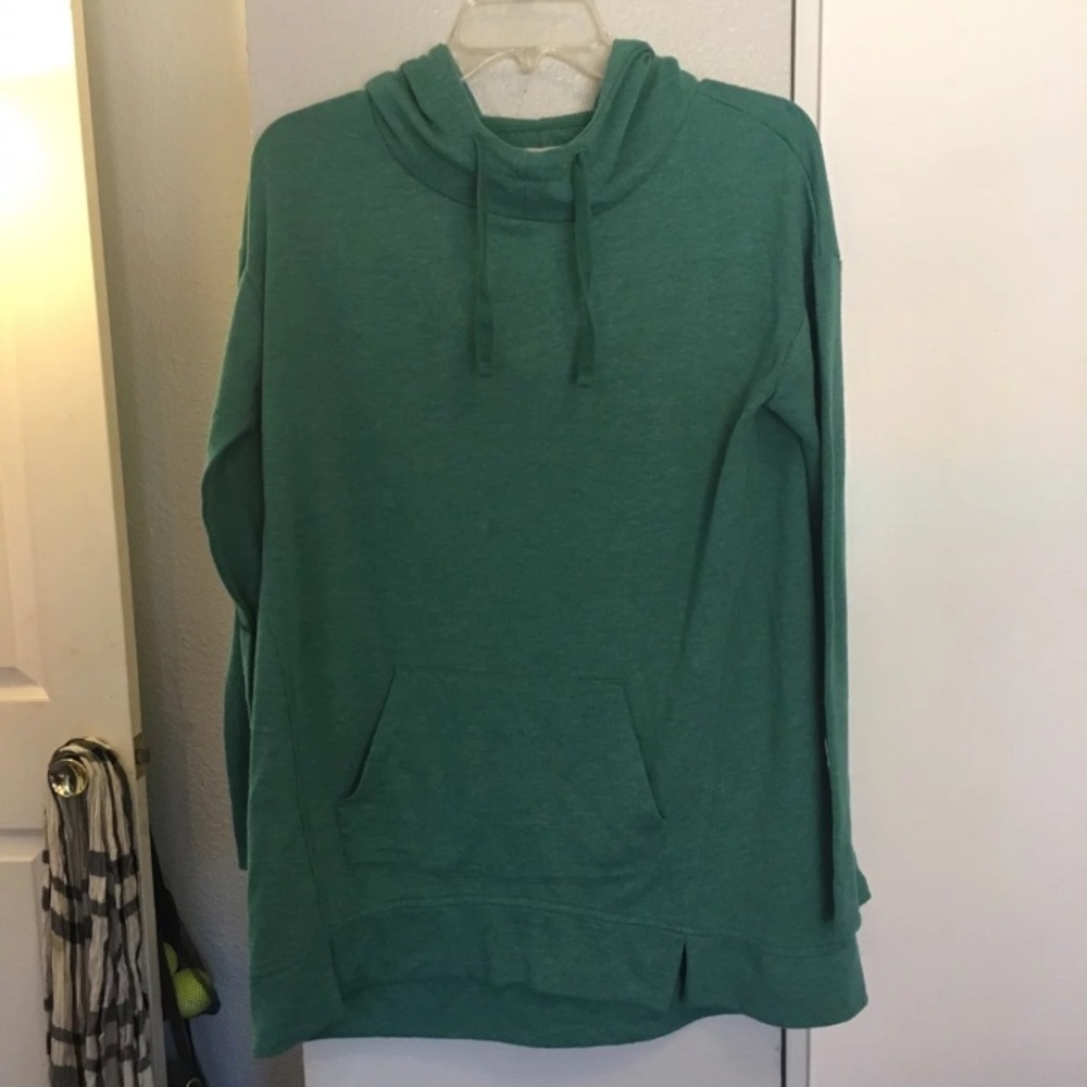 Green Hoodie Dress